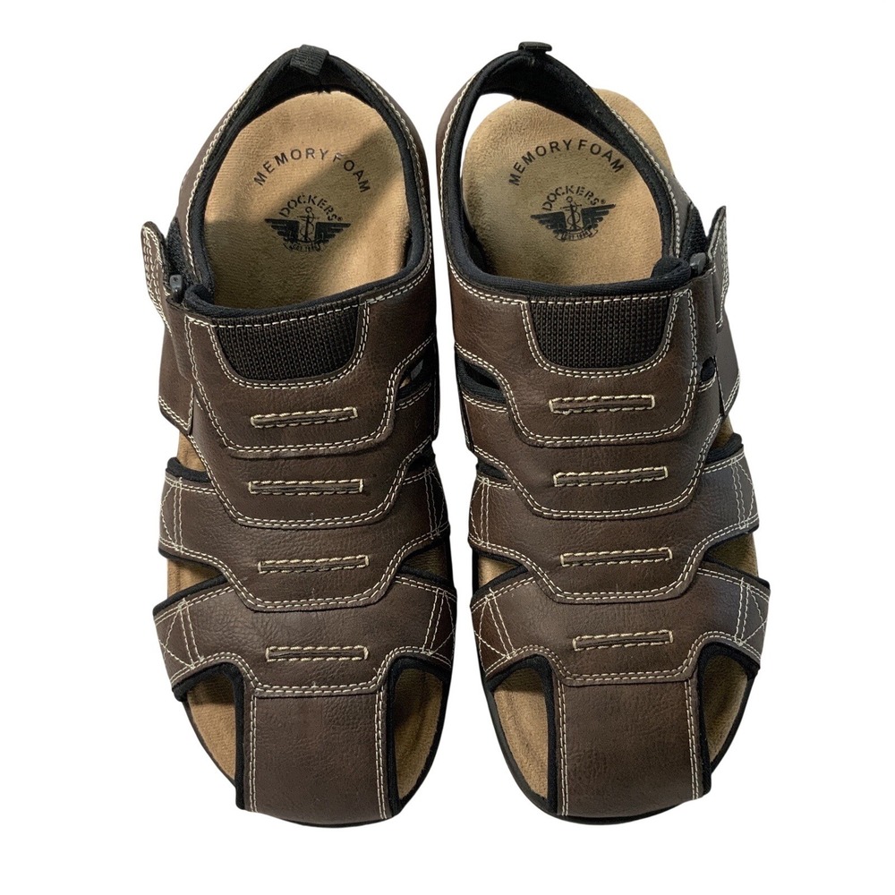 Mens Dockers SeaRose Closed Toed Sandal Casual Shoes 10W